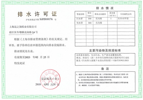 排水許可證